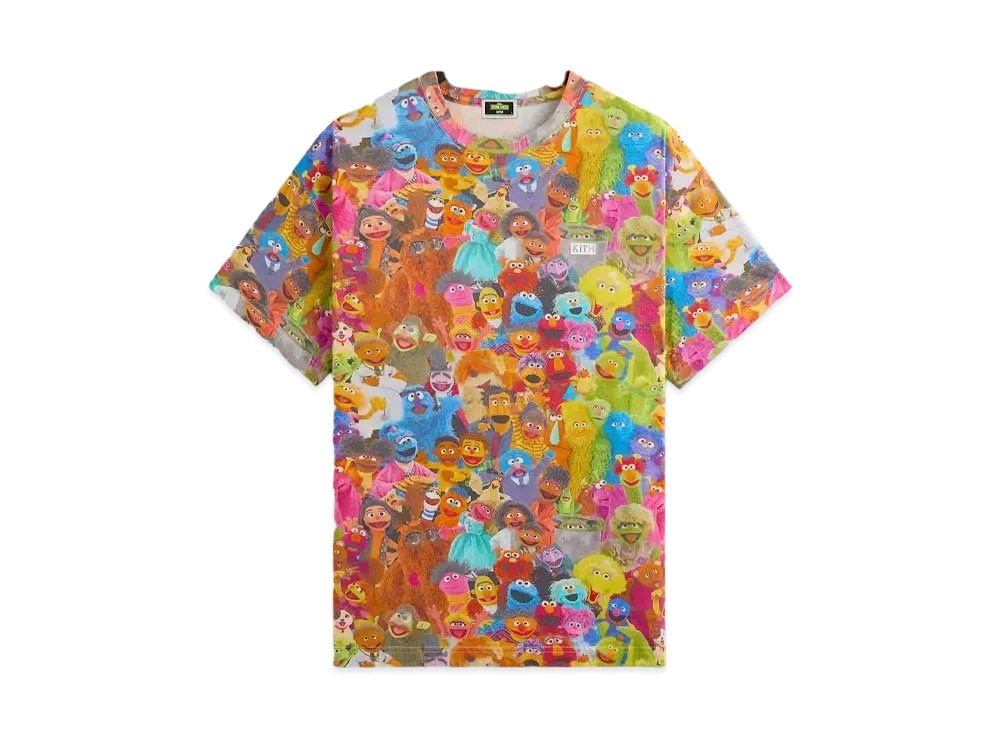 Kith x Sesame Street Family Tee "Multi"