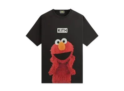 Kith x Sesame Street Elmo Tee "Black"