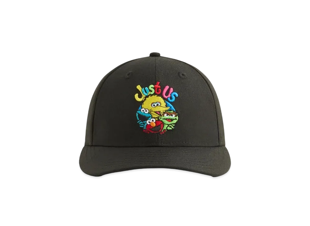 Kith x Sesame Street x New Era 59FIFTY Low Profile Fitted "Black"