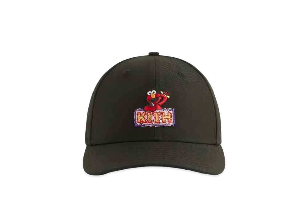 Kith x Sesame Street Elmo 59FIFTY Low Profile Fitted "Black"