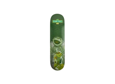 Kith x Sesame Street Skatedeck Xray Oscar the Grouch "Conifer"