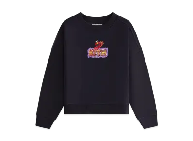 Kith x Sesame Street Kids Elmo Nelson Crewneck "Black"