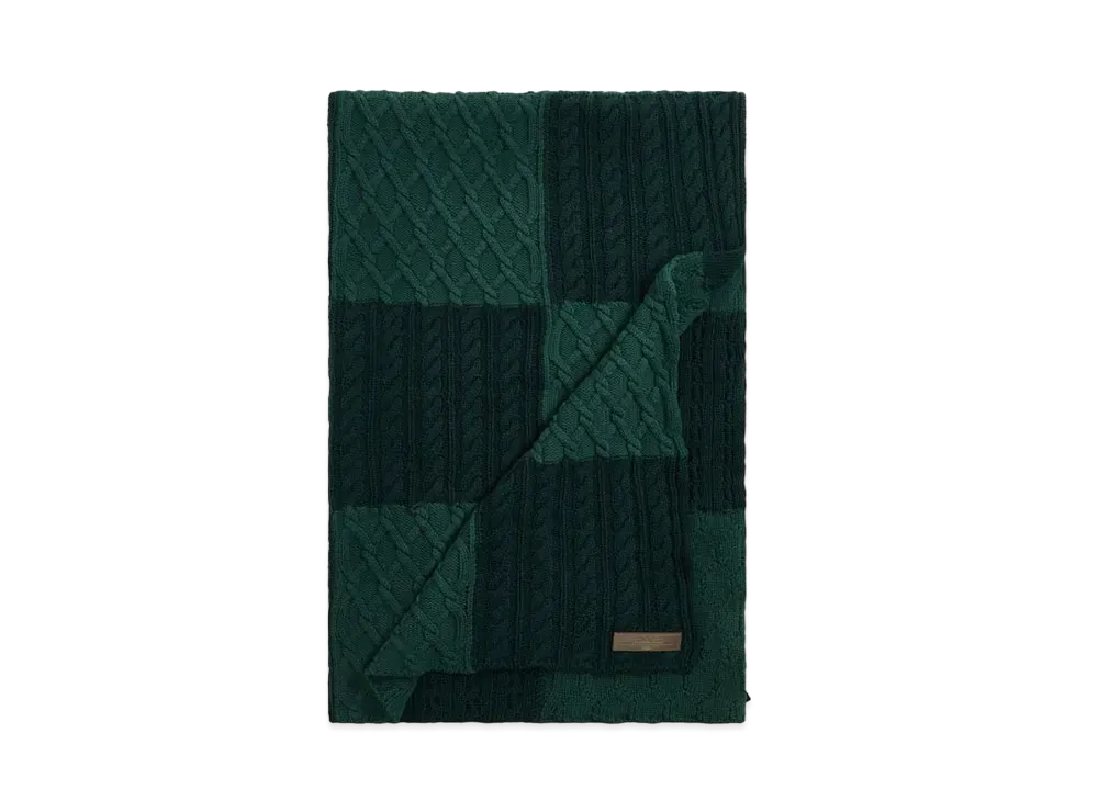 Kith Patchwork Cable Blanket "Stadium"