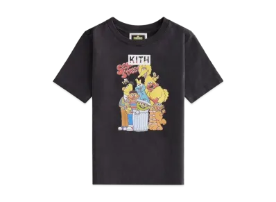 Kith x Sesame Street Kids Vintage Tee "Black"