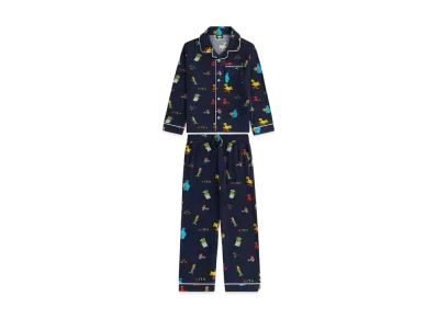 Kith x Sesame Street Kids Pajama Set "Nocturnal"