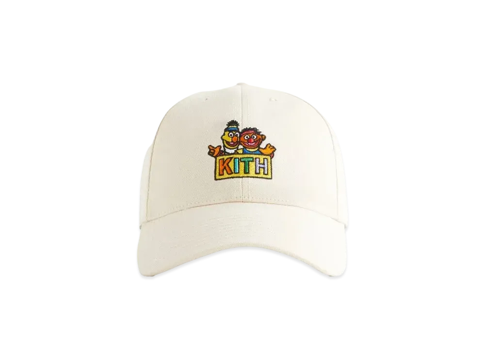 Kith x Sesame Street Kids Bert & Ernie Cap "Sandrift"