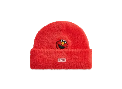 Kith x Sesame Street Baby Elmo Mia Beanie "Rhubarb"