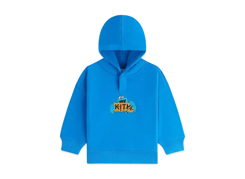 Kith x Sesame Street Baby Cookie Monster Nelson Hoodie "Voyage"
