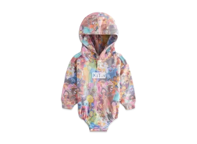 Kith x Sesame Street Baby Family Hoodie Bodysuit "Multi"