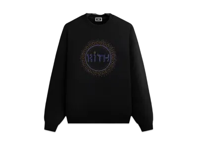 Kith Hanukkah Crystal Nelson Crewneck "Black"