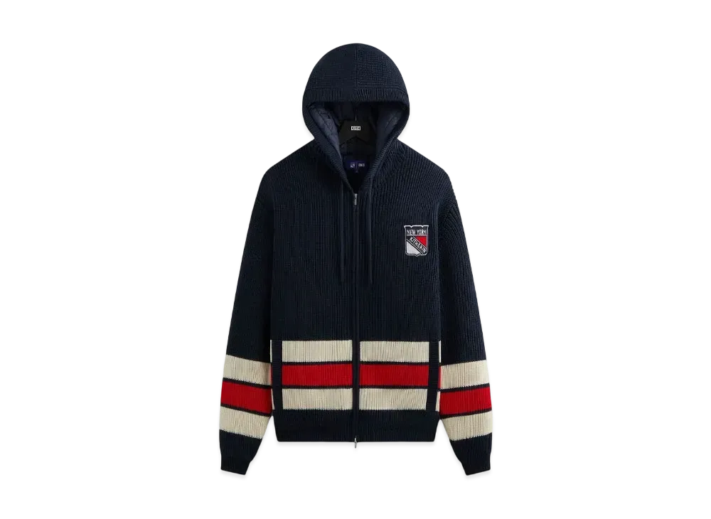 Kith x The New York Rangers Sierra Knit Bomber "Nocturnal"