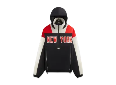 Kith x The New York Rangers Quarter Zip Anorak "Black"