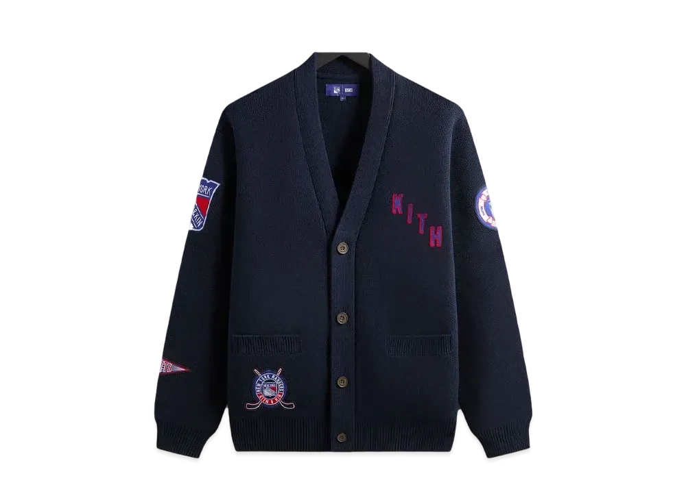 Kith x The New York Rangers Cypress Cardigan "Nocturnal"