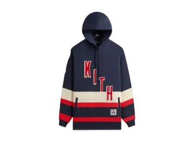 Kith x The New York Rangers Skewed Delk Hoodie "Nocturnal"