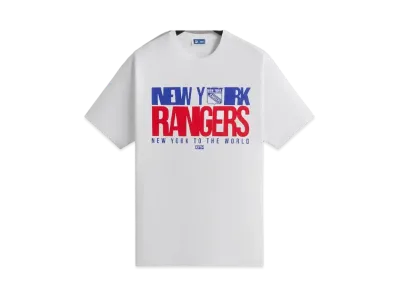 Kith x The New York Rangers New York To The World Vintage Tee "White"