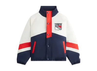 Kith Kids For The New York Rangers Nylon Padded Jacket "Nocturnal"