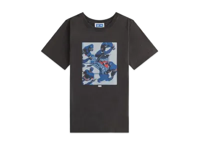 Kith Kids For The New York Rangers On Ice Vintage Tee "Black"