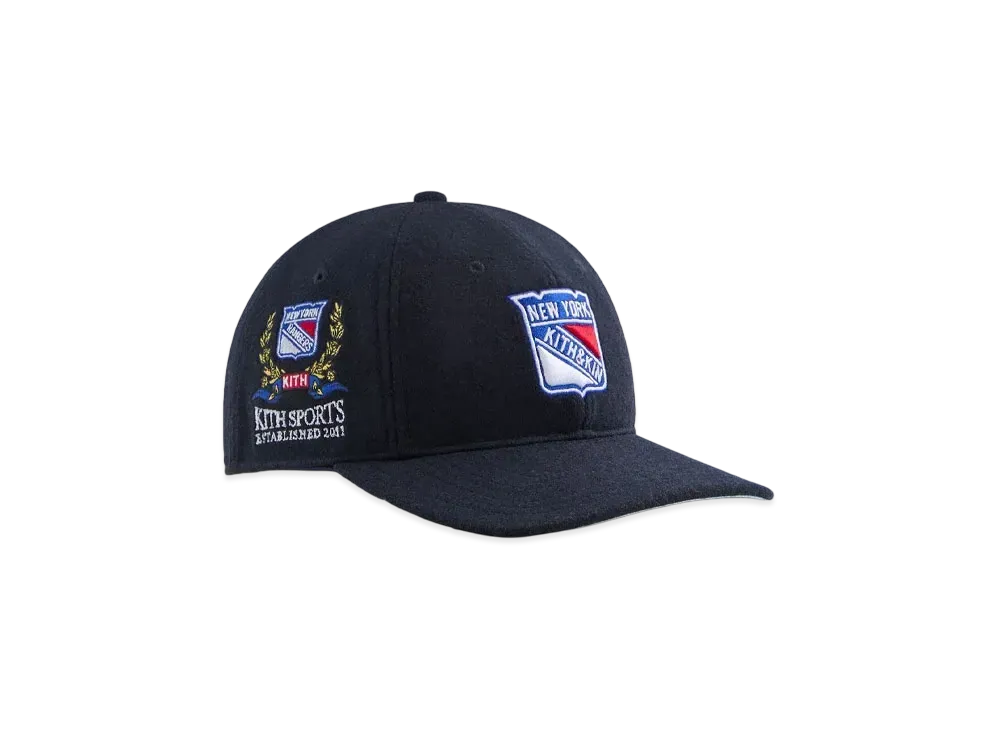 Kith & '47 For The New York Rangers Franchise LS Cap "Nocturnal"