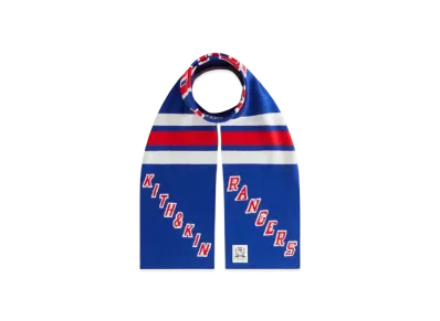Kith x The New York Rangers New York Knitted Scarf "Cyclone"