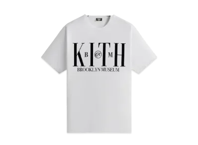 Kith x Brooklyn Museum Serif Tee "White"