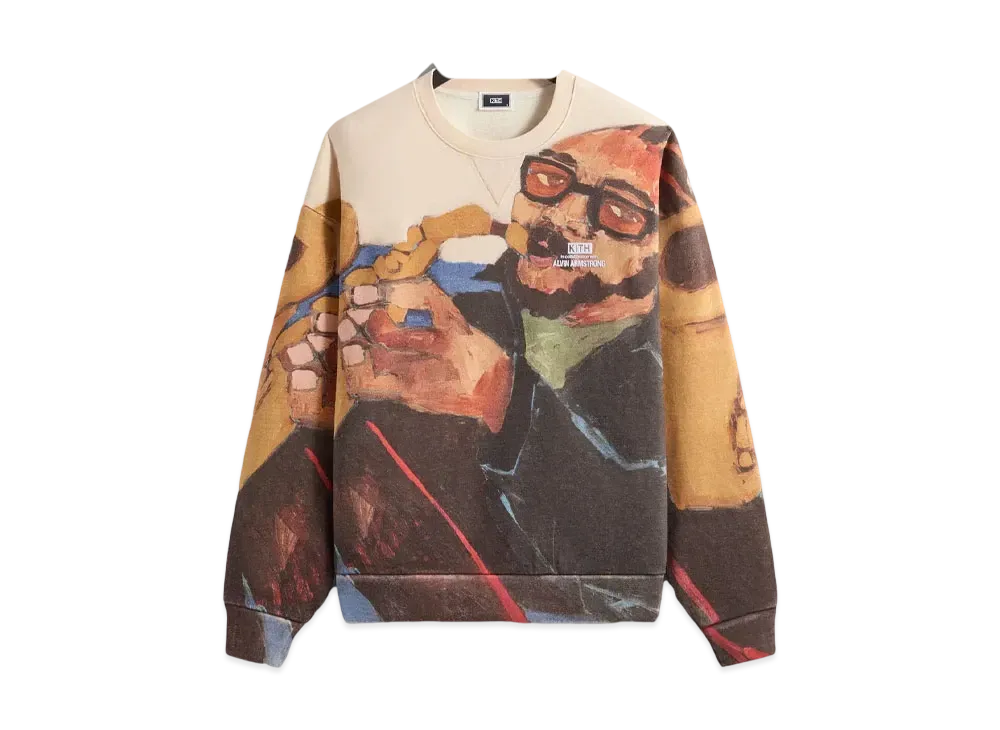 Kith x Alvin Armstrong Artist Nelson Crewneck "Sandrift"