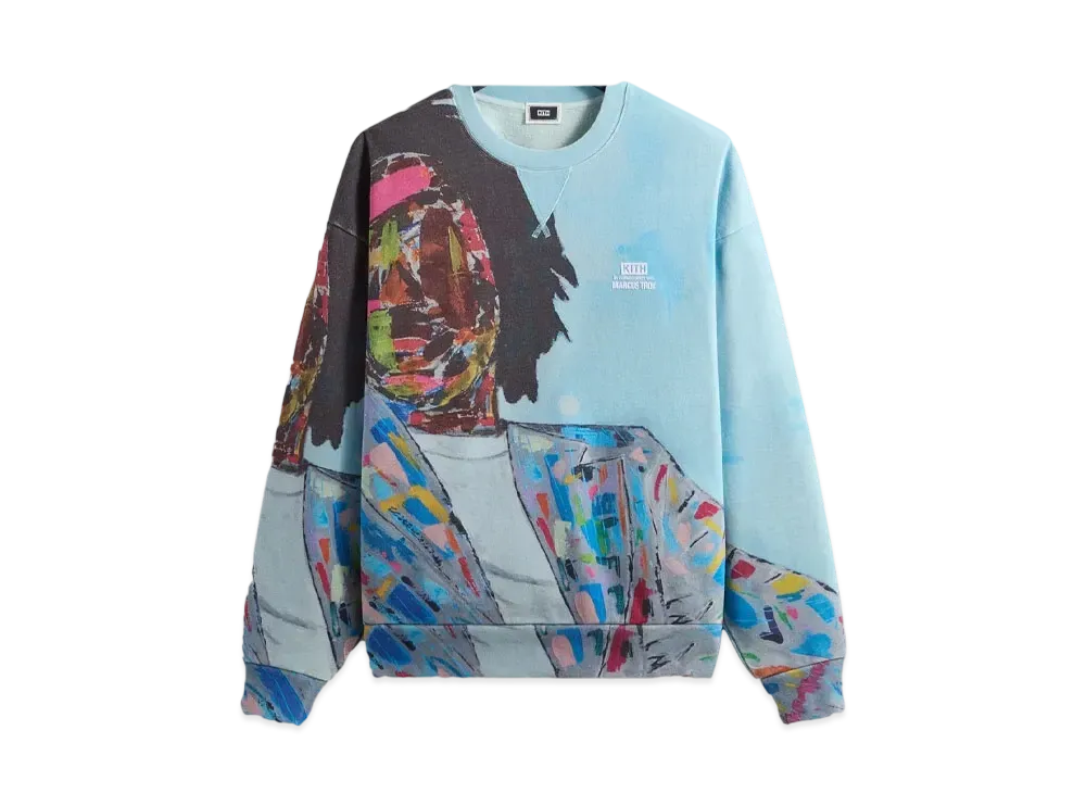 Kith x Marcus Troy Artist Nelson Crewneck "Helium"