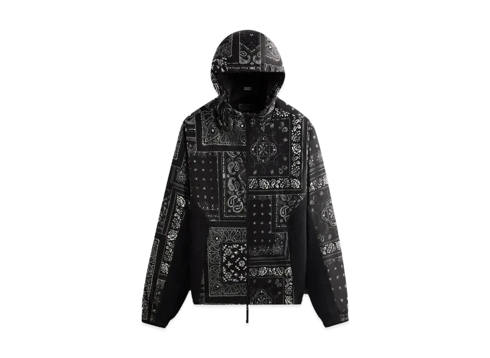 Kith Deconstructed Bandana Madison V Jacket "Black"