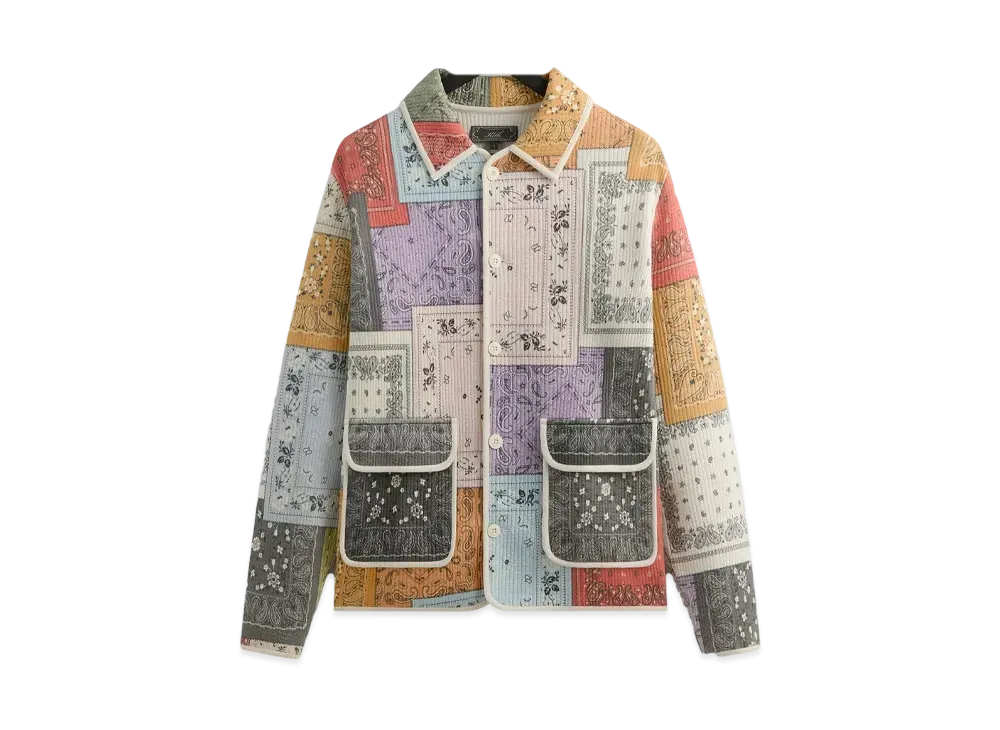 Kith Hayward Quilted Coaches Jacket "Multi"