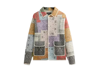 Kith Hayward Quilted Coaches Jacket "Multi"