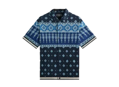 Kith Printed Mesh Woodpoint Shirt "Nocturnal"