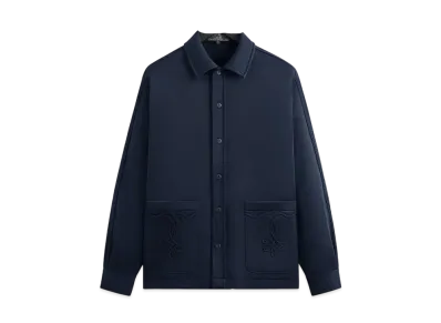 Kith Long Sleeve Boxy Collared Overshirt "Nocturnal"