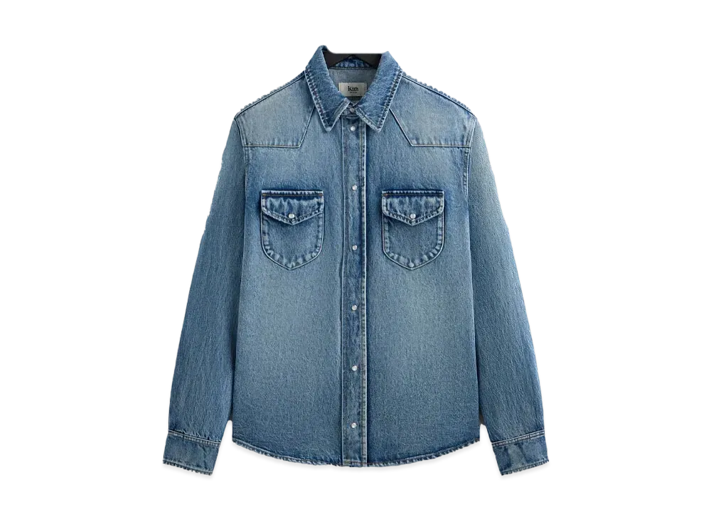 Kith Webster Denim Shirt "Medium Indigo"