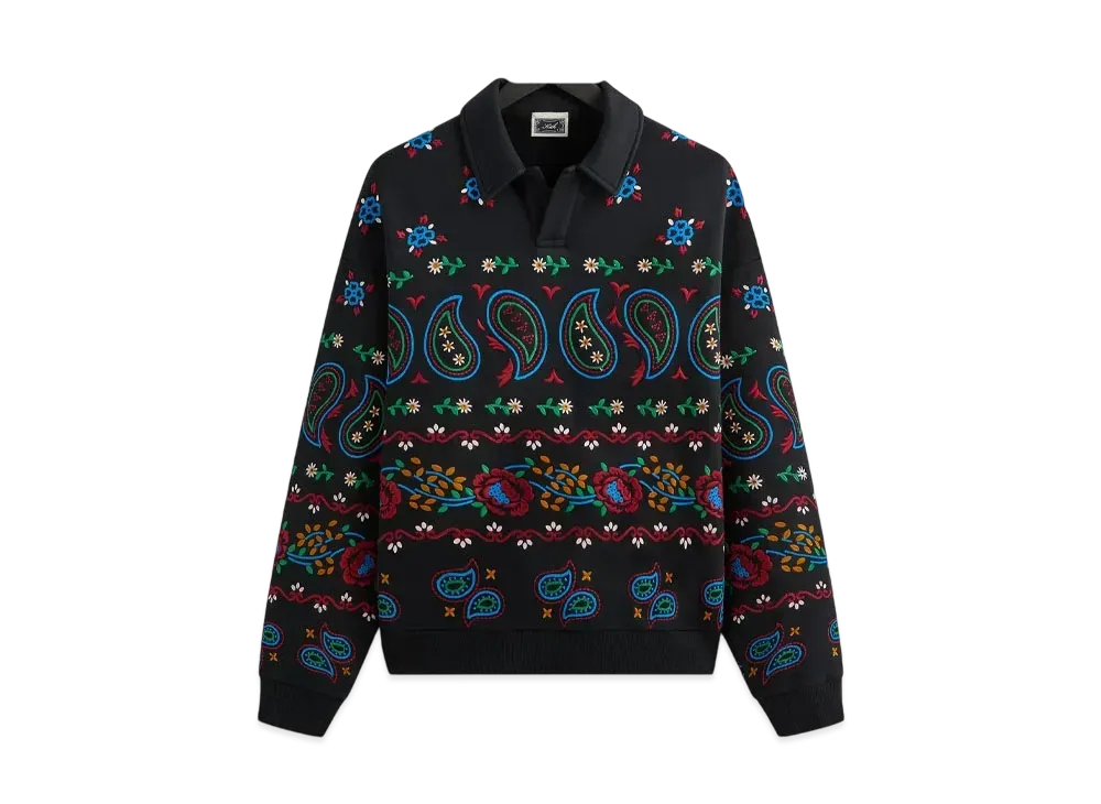 Kith Nelson Collared Overshirt "Black"