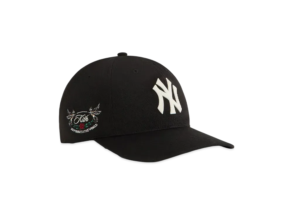 Kith x '47 For The New York Yankees Heavy Twill Franchise LS Cap "Black"