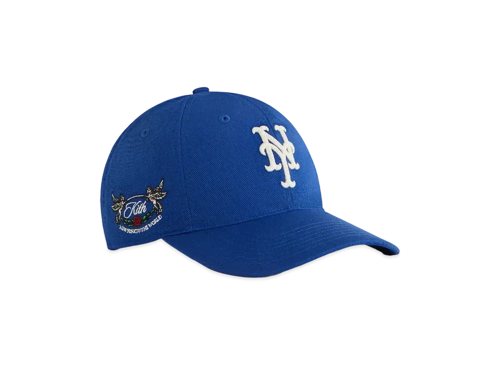Kith x '47 For The New York Mets Heavy Twill Franchise LS Cap "Royal"
