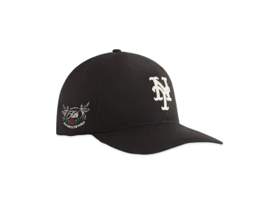 Kith x '47 For The New York Mets Heavy Twill Franchise LS Cap "Black"