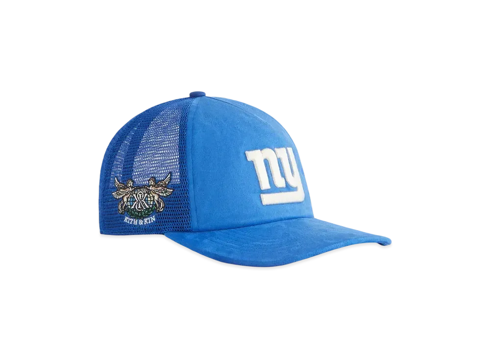 Kith x '47 For The New York Giants Microsuede Franchise LS Cap