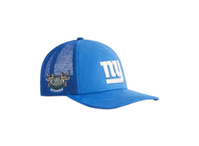 Kith x '47 For The New York Giants Microsuede Franchise LS Cap "Royal"
