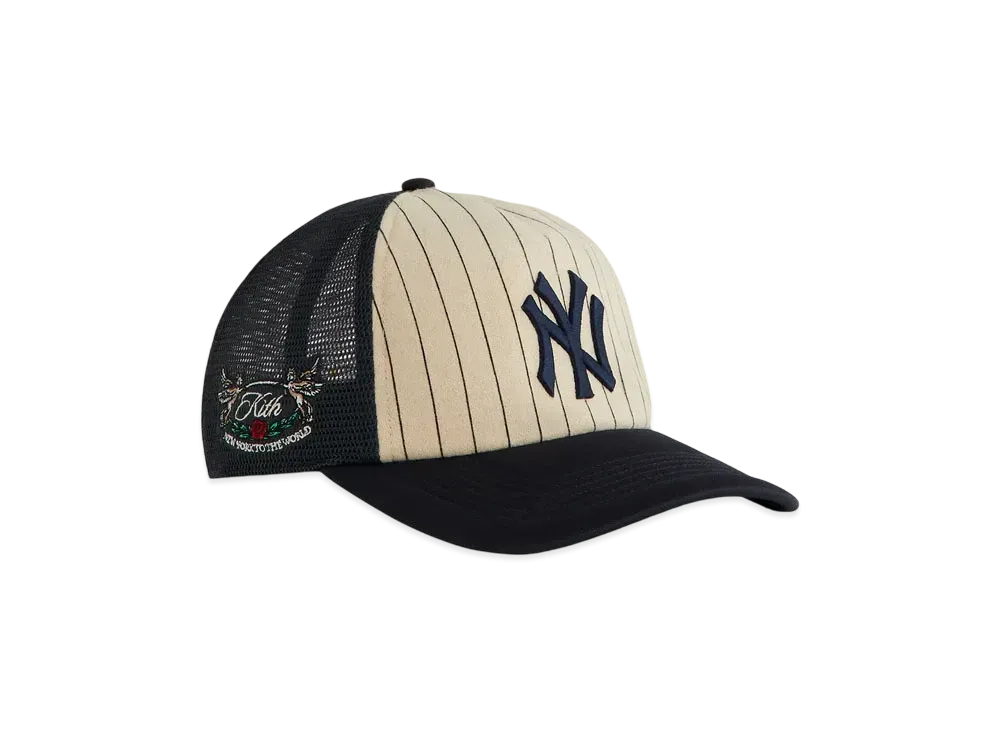 Kith x '47 For The New York Yankees Franchise LS Trucker Hat "Nocturnal"