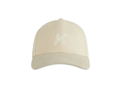 Kith Crochet K Aaron Classic Cap With Suede Brim "Sandrift"