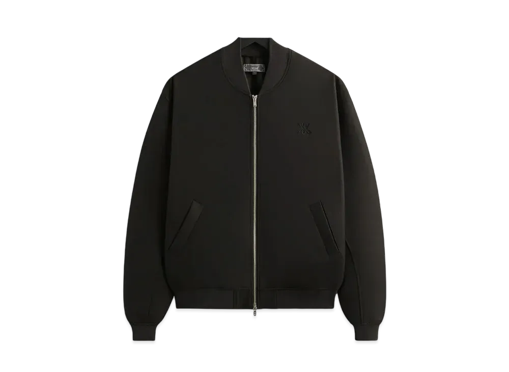 Kith Double Weave Avery Bomber Jacket "Black"