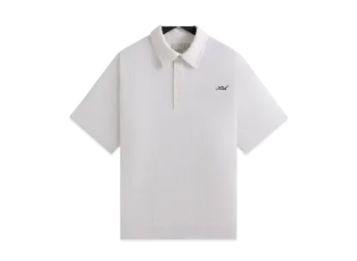 Kith Seersucker Harway Polo "White"
