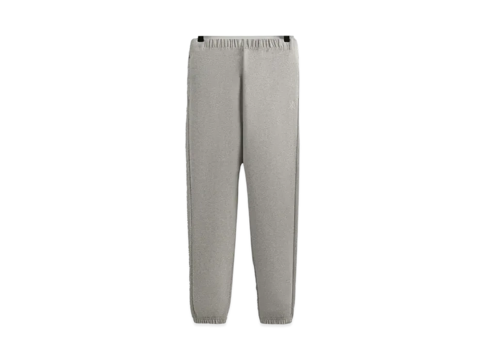 Kith Suede Fleece Nelson Sweatpant "Medium Heather Grey"