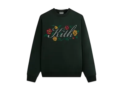 Kith Floral Script Nelson Crewneck "Stadium"
