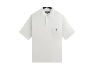 Kith Ethan Pique Polo "White"