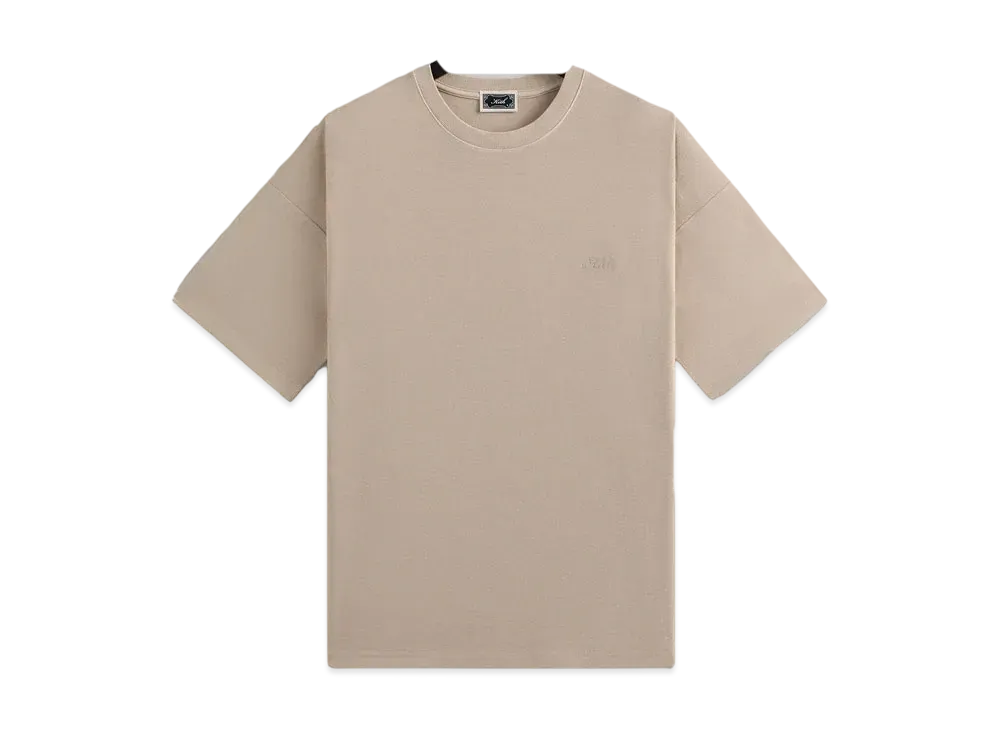Kith Slub Jersey Bishop Tee "Hallow"