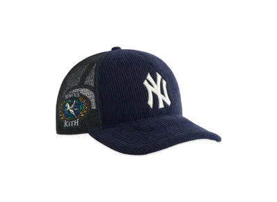 Kith x '47 For The New York Yankees Corduroy Trucker Hat "Nocturnal"