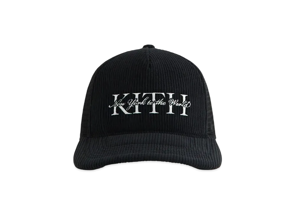 Kith x '47 Fitted Trucker Hat "Black"