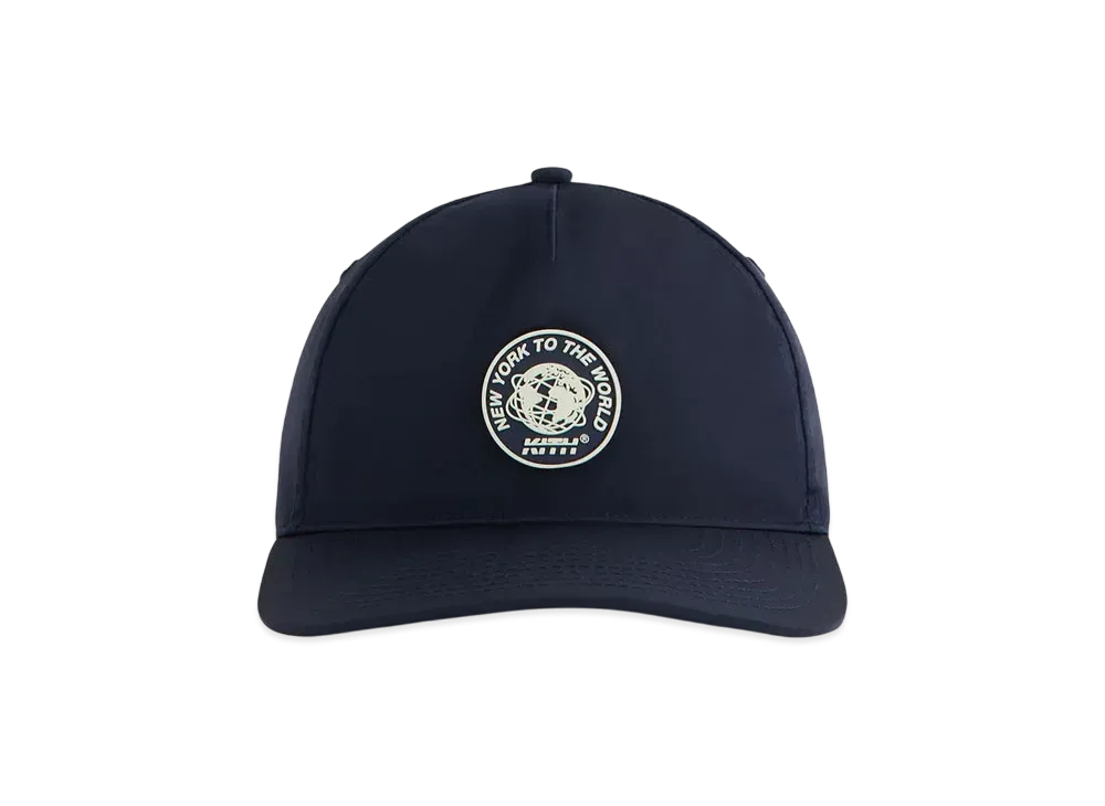 Kith Wrinkle Nylon Bay Low Pinch Crown Cap "Nocturnal"