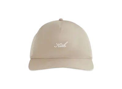 Kith Script Wrinkle Nylon Bay Low Profile Pinch Crown Cap "Molecule"